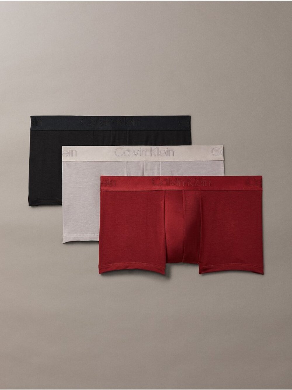 Calvin Klein Low Rise Trunks, Pack of 3